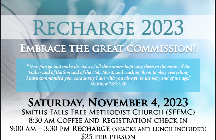 Recharge 2023: Embrace the Great Commmision