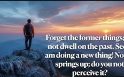 Behold, I am doing a new thing!